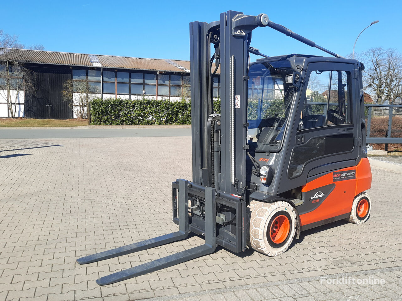 Linde E35L carretilla eléctrica